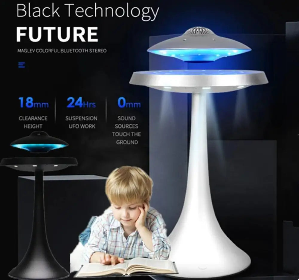 Levitating UFO Bluetooth Speaker with Lights