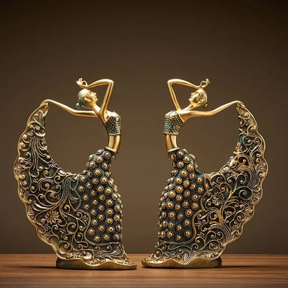 Luxury Abstract Dancer Sculptures