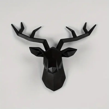Majestic Deer Head Wall Sculpture