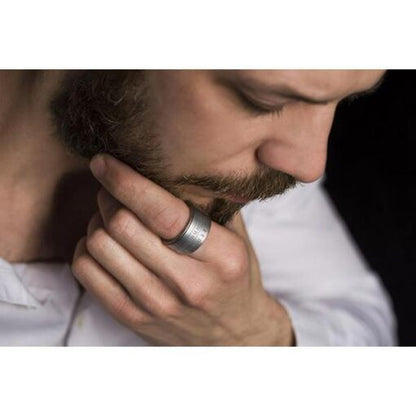 Men’s Rotatable Time Anxiety Ring