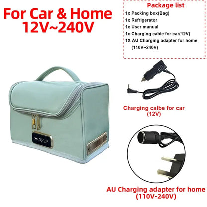 Mini Car Refrigerator 4L – Portable Cooler & Warmer