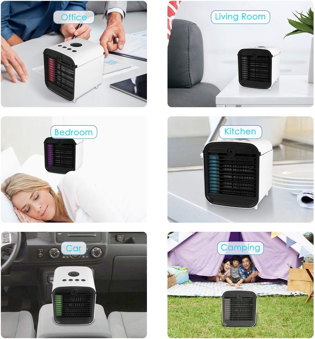 Mini Smart Rechargeable Portable Air Conditioner 3.0