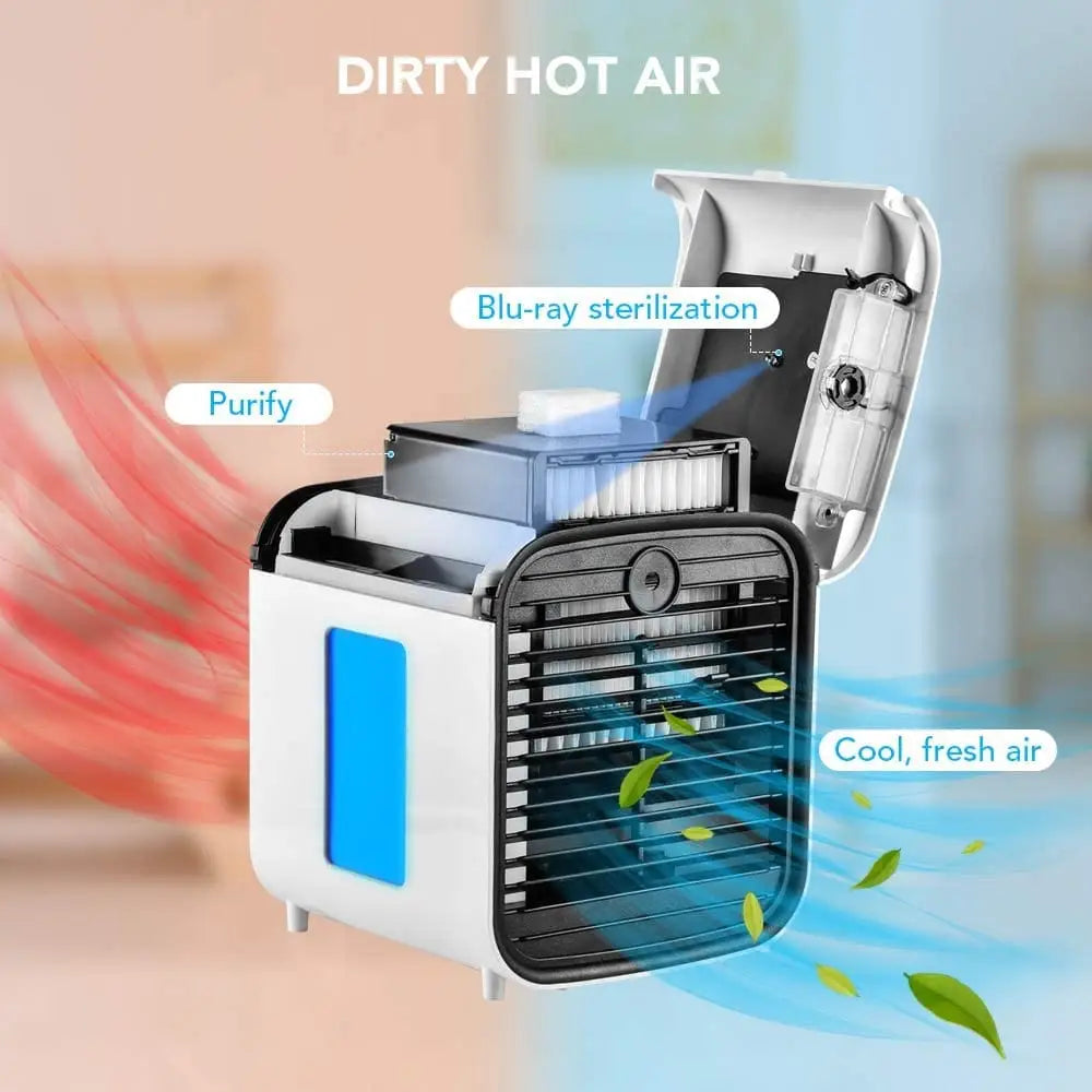 Mini Smart Rechargeable Portable Air Conditioner 3.0