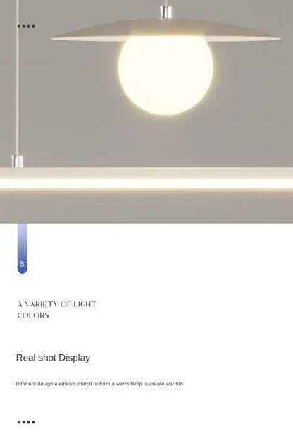 Modern Dimmable LED Pendant Light – Linear Kitchen Island Fixture