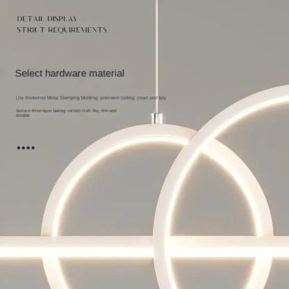Modern Dimmable LED Pendant Light – Linear Kitchen Island Fixture