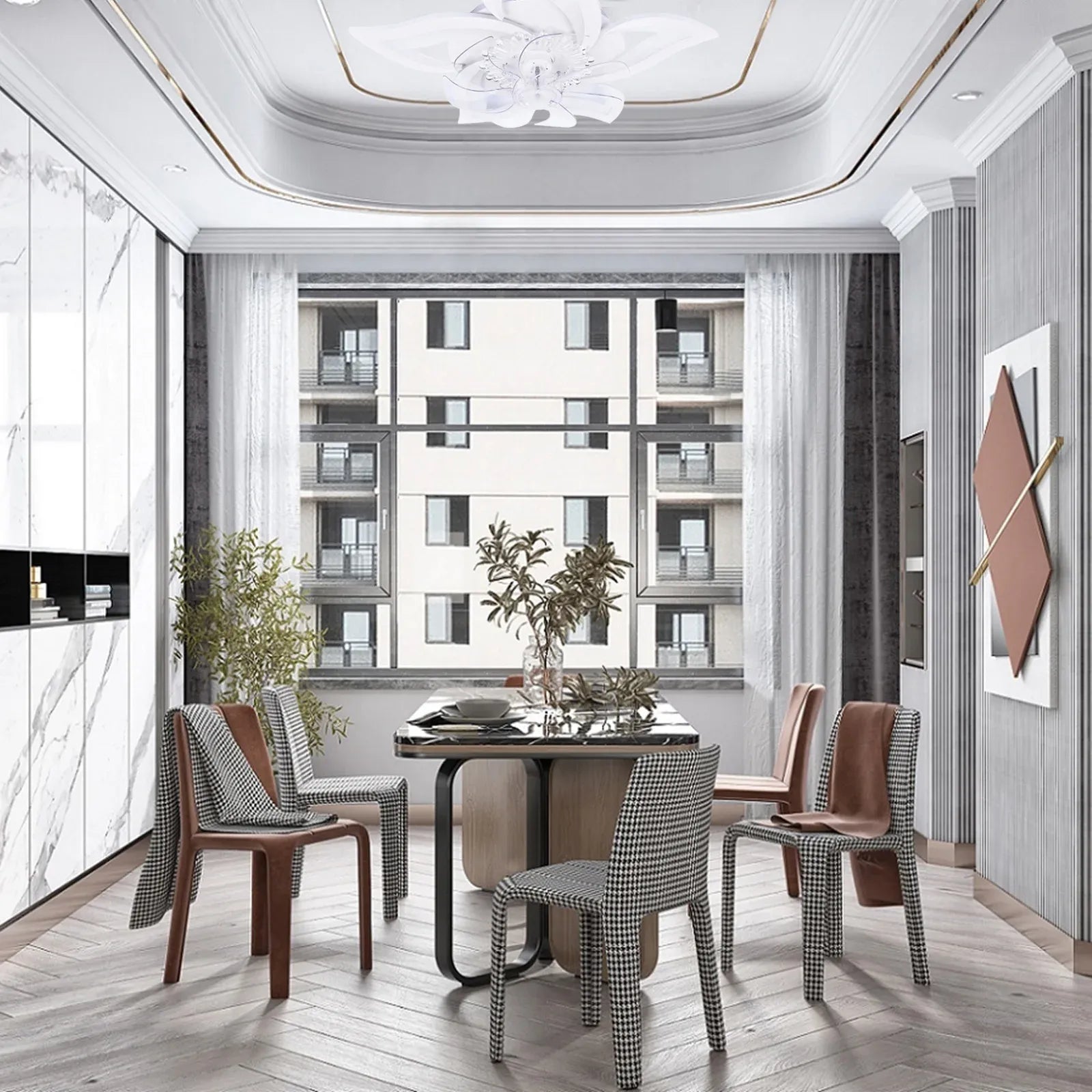 AP03 27-Inch Ceiling Light Fan