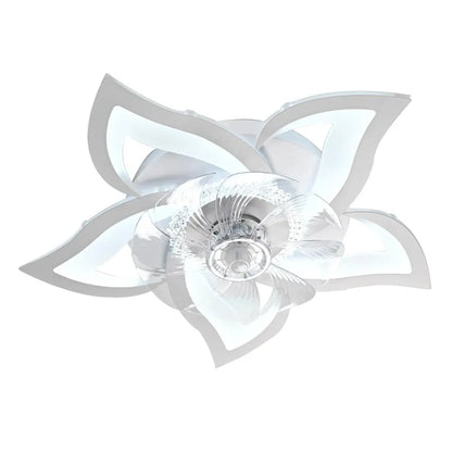 Modern Lotus Electric Ceiling Fan with Light
