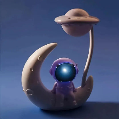 Moon Astronaut LED Nightlight Sci-Fi Desk Lamp & Christmas Gift