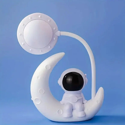 Moon Astronaut LED Nightlight Sci-Fi Desk Lamp & Christmas Gift