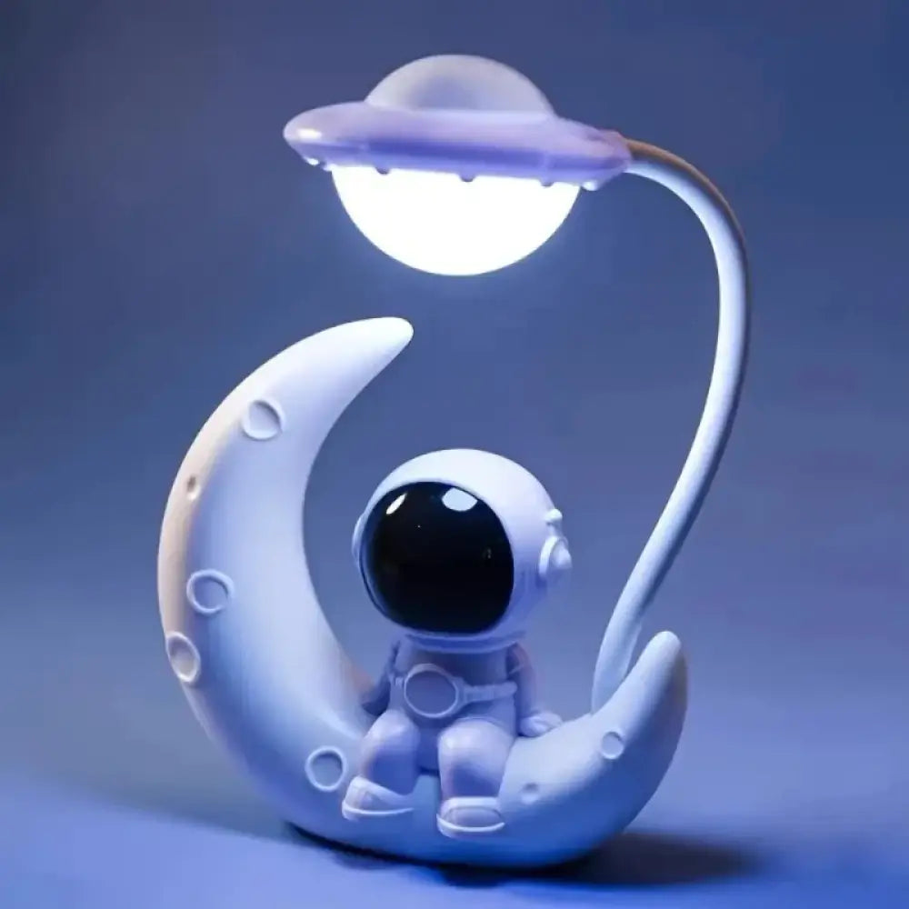 Moon Astronaut LED Nightlight Creative Sci-Fi Desk Lamp & Christmas Gift