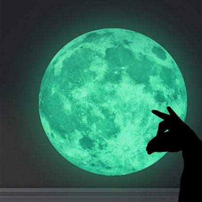 Moon Glow 3D Luminous Wall Stickers