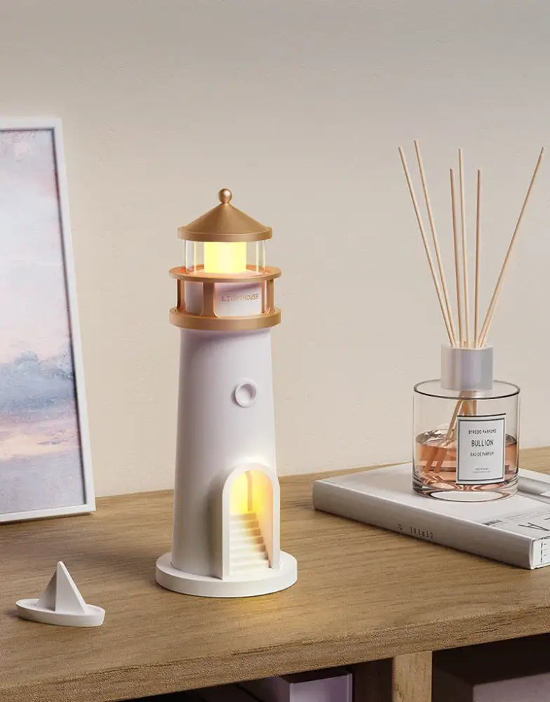 Moon Projection Lighthouse Lamp Bluetooth Speaker & Motion Sensor Light