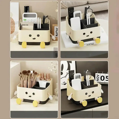 Multifunctional Desktop Storage Box | Cosmetic Organization Shelf & Countertop Display Bin