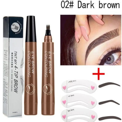 Natural Long-lasting Liquid Tattoo Eyebrow Pen