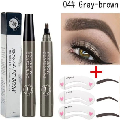 Natural Long-lasting Liquid Tattoo Eyebrow Pen