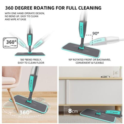 Ninja Super Spray Mop Magic 360 Floor Cleaning Spin Mop