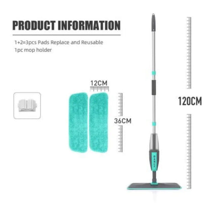 Ninja Super Spray Mop Magic 360 Floor Cleaning Spin Mop