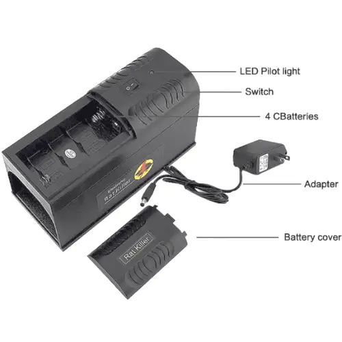 No-Touch, No-Mess Electric Mouse Trap