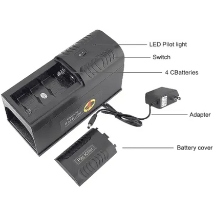 No-Touch, No-Mess Electric Mouse Trap