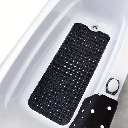 Non-Slip Shower Mat – 200 Suction Cups, Drain Holes, Machine Washable