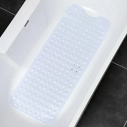 Non-Slip Shower Mat – 200 Suction Cups, Drain Holes, Machine Washable