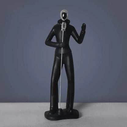 Nordic Art Dancing Couple Resin Figure Ornaments Figurines