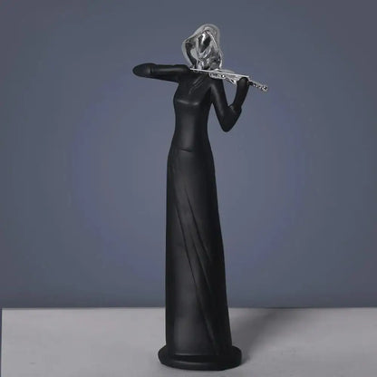 Nordic Art Dancing Couple Resin Figure Ornaments Figurines