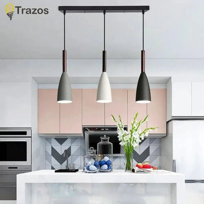 Nordic Pendant Lights Modern Hanging Lamps Minimalist Simple Light Multicolor Lamp