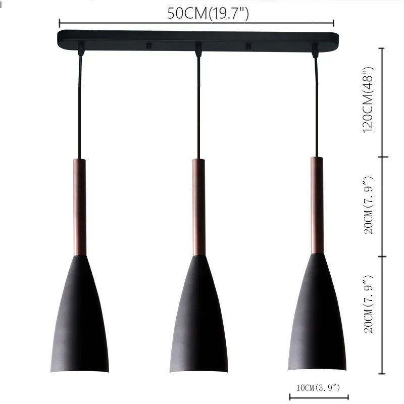 Nordic Pendant Lights Modern Hanging Lamps Minimalist Simple Light Multicolor Lamp