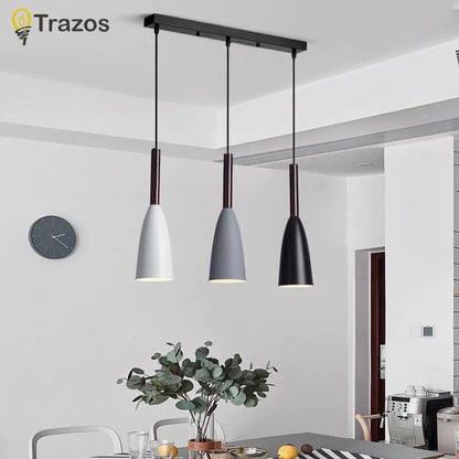 Nordic Pendant Lights Modern Hanging Lamps Minimalist Simple Light Multicolor Lamp
