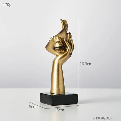 Nordic Statue Abstract Resin Desktop Ornaments Sculpture Miniature Figurines