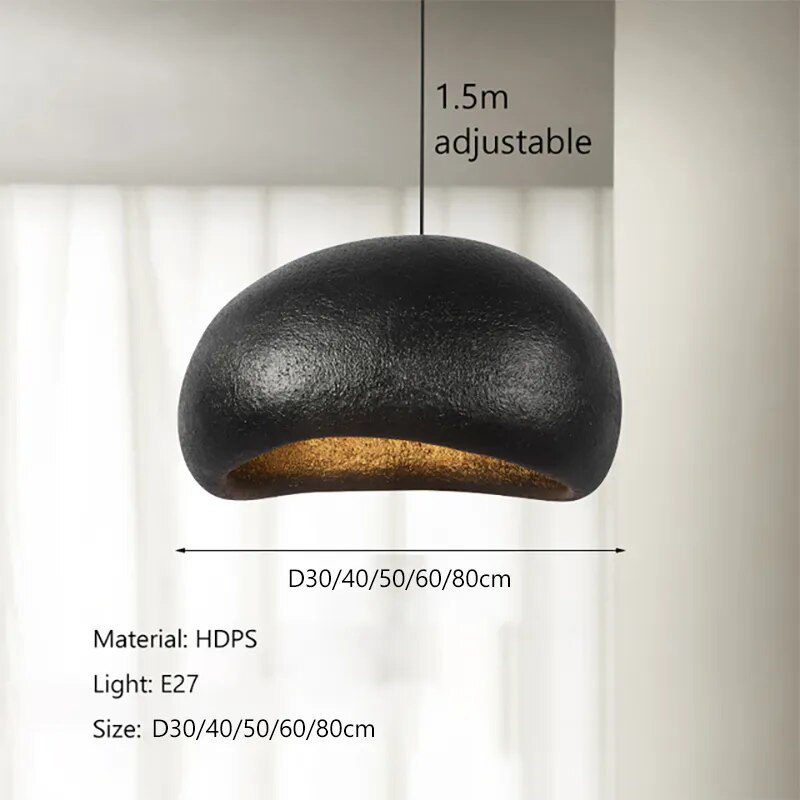 Nordic Wabi Sabi Wind Led Ceiling Chandelier