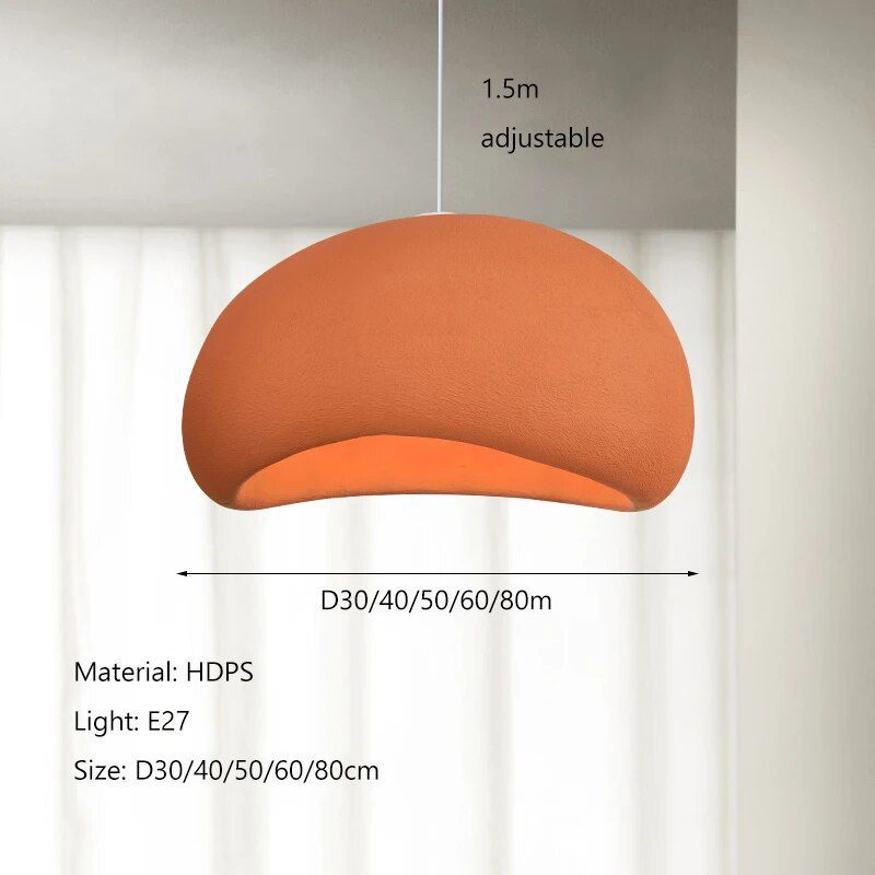 Nordic Wabi Sabi Wind Led Ceiling Chandelier