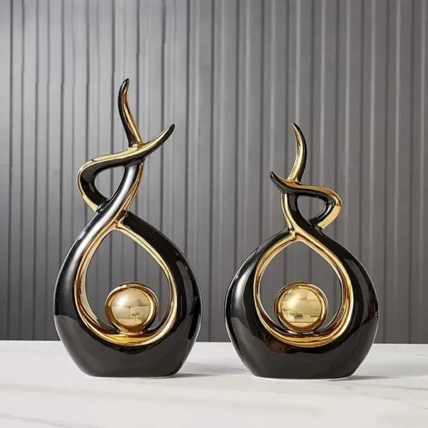 Nordic Zen Ceramic Figurines