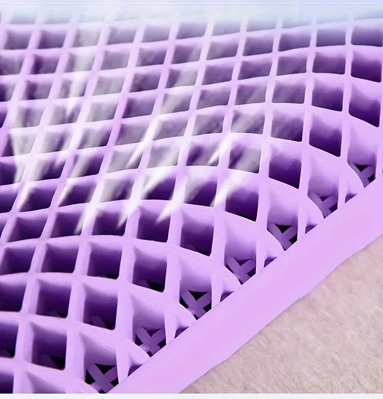 Pectin Cervical Pillow – Breathable TPE Air Layer Neck Pillow, Zero-Pressure Support,Latex-Like Comfort for Adults