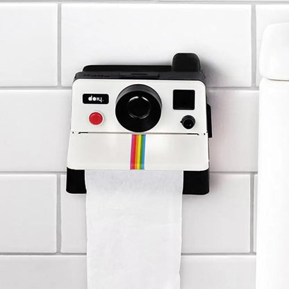 Polaroid Toilet Paper Holder