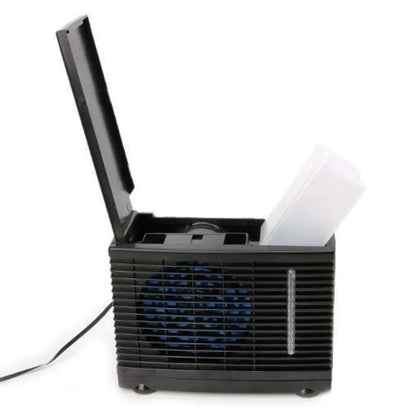 Portable 12V USB Car Air Cooler – 2 Speeds, 400ml Water Tank, for Car, Desk & Travel