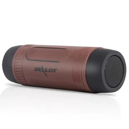 Portable Bicycle Handle Mount Bluetooth Speaker with Flash Light