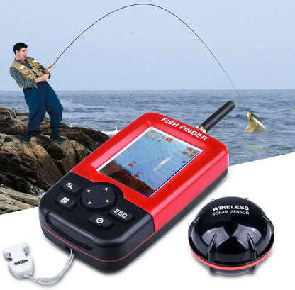 Portable GPS Fish and Depth Finder