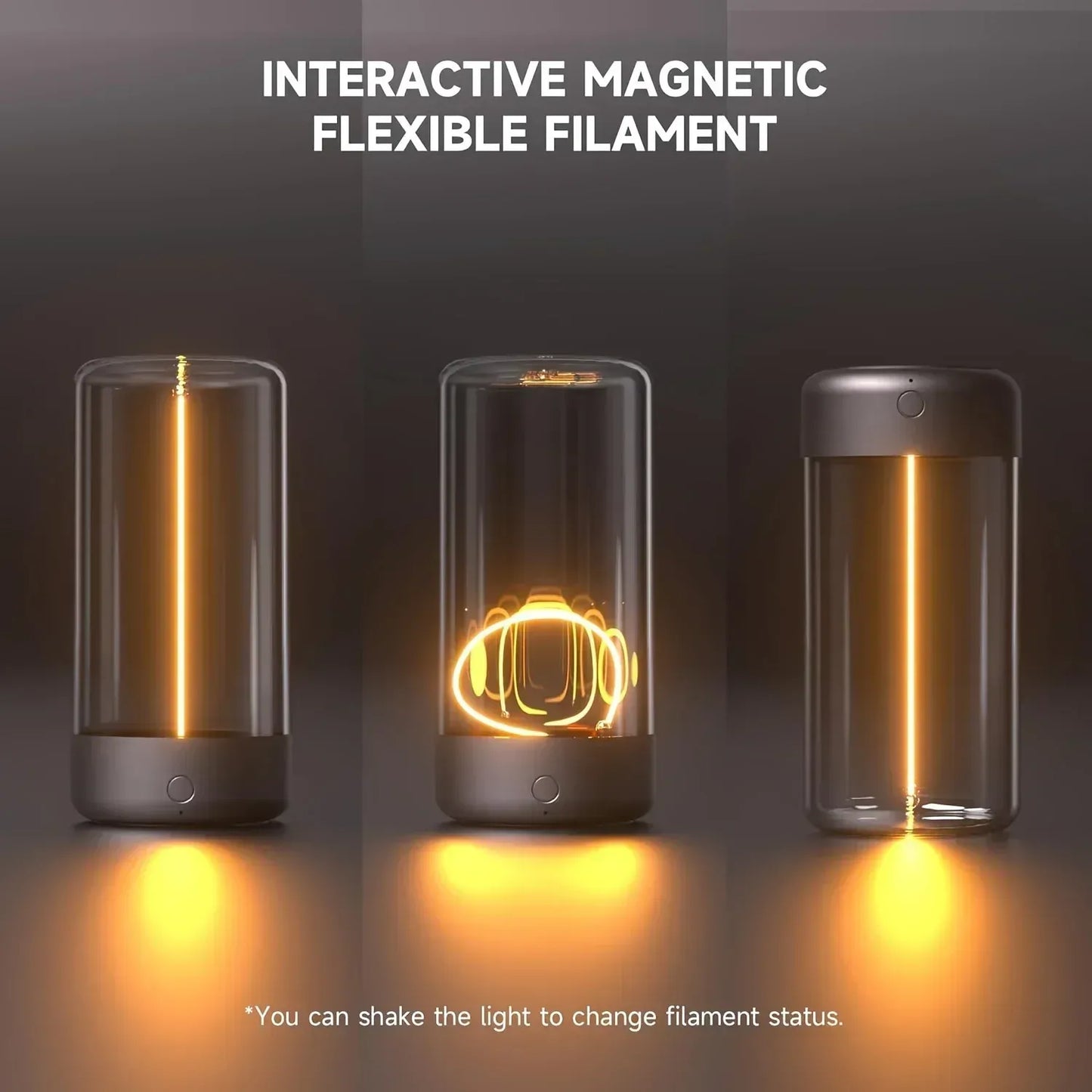 Portable Quantum Wire Ambient Magnetic Light | Eye Protection LED Lamp with Type-C Charging