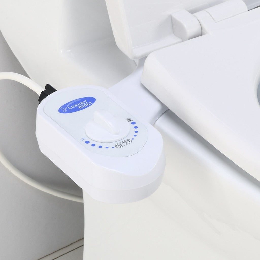 Power-Free Toilet Bidet Attachment