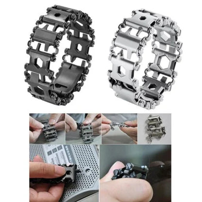 29 in 1 Best Multi Tool Stainless Steel Wearable Bracelet