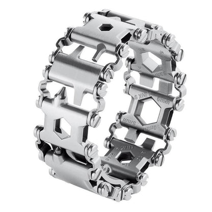 29 in 1 Best Multi Tool Stainless Steel Wearable Bracelet