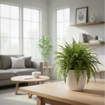 Realistic Artificial Boston Fern Plants - Ninjanew