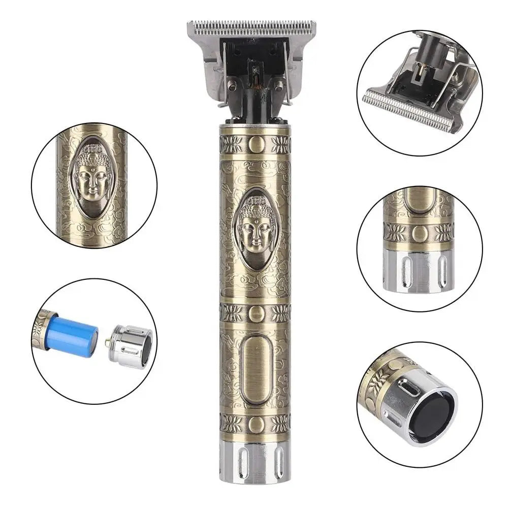 Rechargeable Cordless Close Cutting T-Blade Trimmer