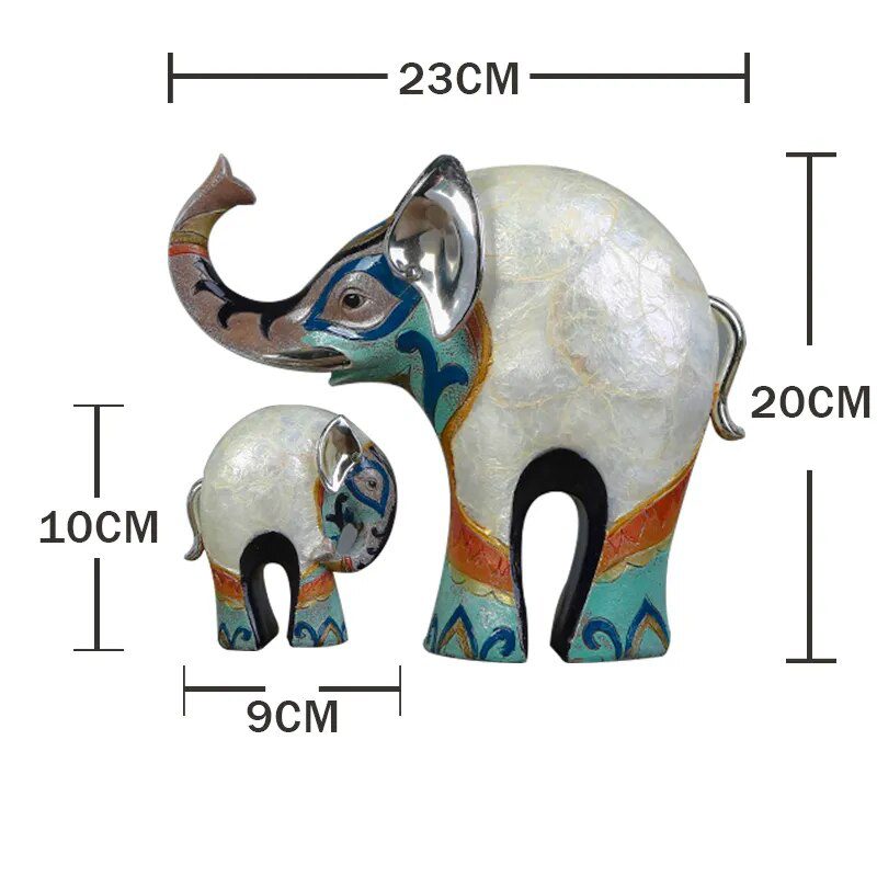 Resin LUCKY Giraffe Elk Figurine Statue Home Living Room Decor Crafts Sculpture