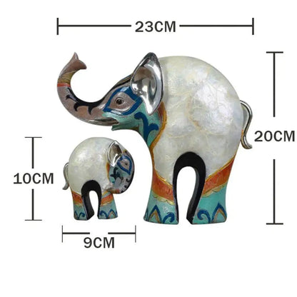 Resin LUCKY Giraffe Elk Figurine Statue Home Living Room Decor Crafts Sculpture