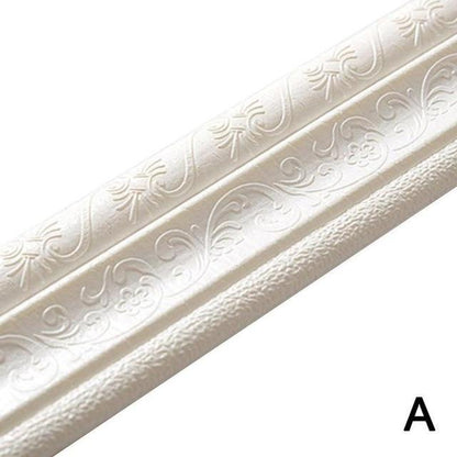 Self-adhesive 3D Wall Edging Strip
