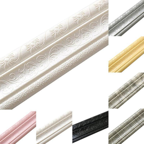 Self-adhesive 3D Wall Edging Strip
