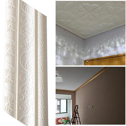 Self-adhesive 3D Wall Edging Strip